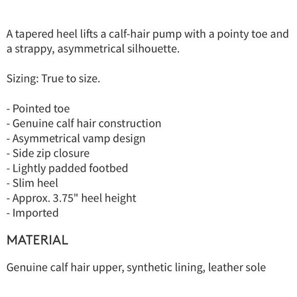 Louise Et Cie Jara Leopard Heels Fur NEW Size 6 US / 36.5 Eur - Picture 6 of 8